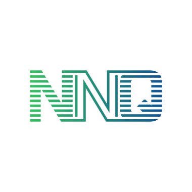 Modern NNQ Logo Tasarımı. Harf NNNQ İş Kimliği Minimalist, Profesyonel ve Çok Yönlü Markalaştırma Simgesi