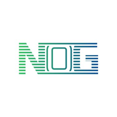 Modern NOG Logo Tasarımı. NOG Minimalist, Profesyonel ve İş Kimliği için Çok Yönlü Markalaştırma Simgesi