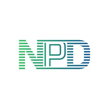 Modern NPD Logo Tasarımı. NPD Minimalist, Profesyonel ve Çok Yönlü İşletme Kimliği Simgesi