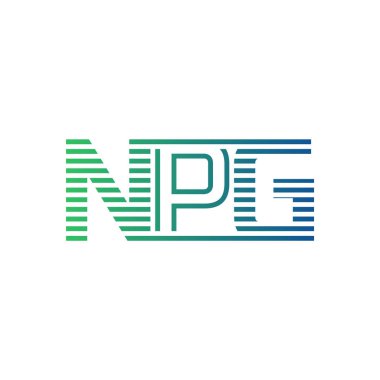 Modern NPG Logo Tasarımı. İş Kimliği için NPG Minimalist, Profesyonel ve Çok Yönlü Markalaştırma Simgesi