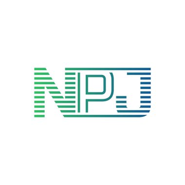 Modern NPJ Logo Tasarımı. NPJ Harfi Minimalist, Profesyonel ve İşletme Kimliği İçin Çok Yönlü Markalaşma Simgesi