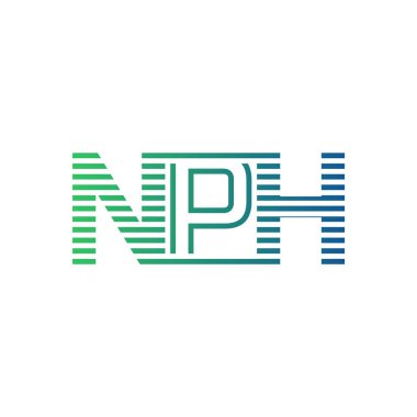 Modern NPH Logo Tasarımı. İş Kimliği için NPH Minimalist, Profesyonel ve Çok Yönlü Markalaştırma Simgesi
