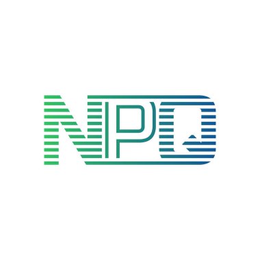 Modern NPQ Logo Tasarımı. Harf NPQ İş Kimliği Minimalist, Profesyonel ve Çok Yönlü Markalaştırma Simgesi