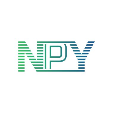 Modern NPY Logo Tasarımı. NPY Minimalist, Profesyonel ve İş Kimliği için Çok Yönlü Markalaştırma Simgesi