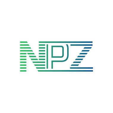 Modern NPZ Logo Tasarımı. İş Kimliği için NPZ Minimalist, Profesyonel ve Çok Yönlü Markalaştırma Simgesi