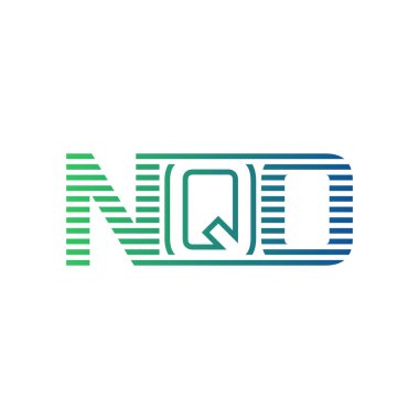 Modern NQO Logo Tasarımı. Harf NQO İş Kimliği Minimalist, Profesyonel ve Çok Yönlü Markalaştırma Simgesi