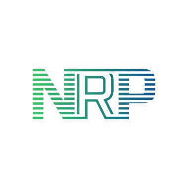 Modern NRP Logo Tasarımı. İşletme Kimliği İçin NRP Minimalist, Profesyonel ve Çok Yönlü Markalaştırma Simgesi