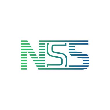 Modern NSS Logo Tasarımı. İş Kimliği için NSS Minimalist, Profesyonel ve Çok Yönlü Markalaştırma Simgesi