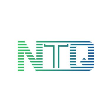 Modern NTQ Logo Tasarımı. Harf NTQ İş Kimliği Minimalist, Profesyonel ve Çok Yönlü Markalaştırma Simgesi
