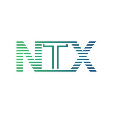 Modern NTX Logo Tasarımı. İşletme Kimliği İçin NTX Minimalist, Profesyonel ve Çok Yönlü Markalaştırma Simgesi