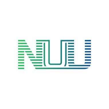 Modern NUU Logo Tasarımı. NUU 'nun Minimalist, Profesyonel ve Çok Yönlü İşletme Kimliği Simgesi