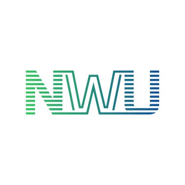 Modern NWU Logo Tasarımı. NWU 'nun Minimalist, Profesyonel ve Çok Yönlü İşletme Kimliği Simgesi