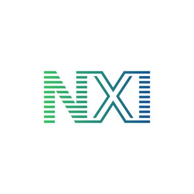 Modern NXI Logo Tasarımı. İş Kimliği için NXI Minimalist, Profesyonel ve Çok Yönlü Markalaştırma Simgesi