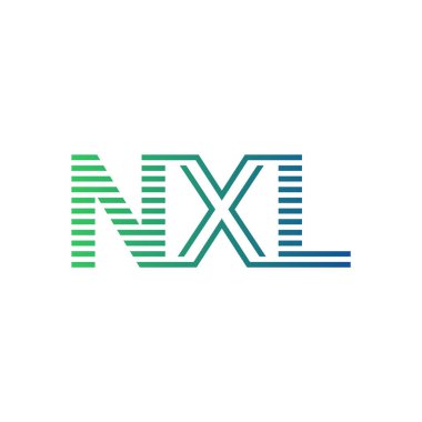 Modern NXL Logo Tasarımı. Harf NXL İş Kimliği Minimalist, Profesyonel ve Çok Yönlü Markalaştırma Simgesi