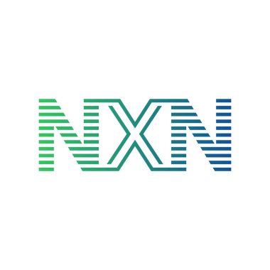 Modern NXN Logo Tasarımı. İşletme Kimliği İçin NXN Minimalist, Profesyonel ve Çok Yönlü Markalaştırma Simgesi
