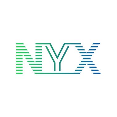 Modern NYX Logo Tasarımı. NYX Minimalist, Profesyonel ve Çok Yönlü İşletme Kimliği Simgesi