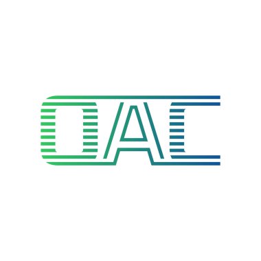 Modern OAC Logo Tasarımı. İş Kimliği için OAC Minimalist, Profesyonel ve Çok Yönlü Markalaştırma Simgesi