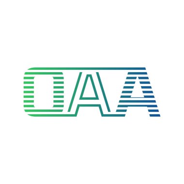 Modern OAA Logo Tasarımı. İş Kimliği OAA Minimalist, Profesyonel ve Çok Yönlü Markalaştırma Simgesi