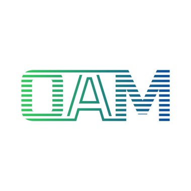 Modern OAM Logo Tasarımı. İş Kimliği İçin OAM Minimalist, Profesyonel ve Çok Yönlü Markalaştırma Simgesi