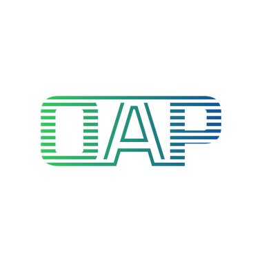 Modern OAP Logo Tasarımı. İş Kimliği için OAP Minimalist, Profesyonel ve Çok Yönlü Markalaştırma Simgesi