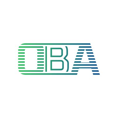 Modern OBA Logo Tasarımı. İş Kimliği OBA Minimalist, Profesyonel ve Çok Yönlü Markalaştırma Simgesi