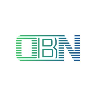 Modern OBN Logo Tasarımı. İş Kimliği OBN Minimalist, Profesyonel ve Çok Yönlü Markalaştırma Simgesi