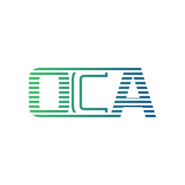 Modern OCA Logo Tasarımı. İş Kimliği için OCA Minimalist, Profesyonel ve Çok Yönlü Markalaştırma Simgesi