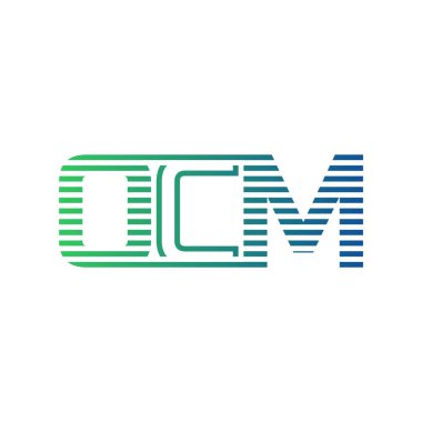 Modern OCM Logo Tasarımı. OCM Minimalist, Profesyonel ve Çok Yönlü İşletme Kimliği Simgesi
