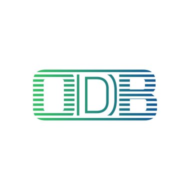 Modern ODB Logo Tasarımı. ODB Minimalist, Profesyonel ve Çok Yönlü İşletme Kimliği Simgesi