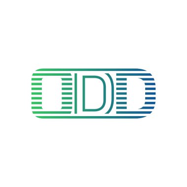 Modern ODD Logo Tasarımı. İş Kimliği için ODD Minimalist, Profesyonel ve Çok Yönlü Markalaştırma Simgesi