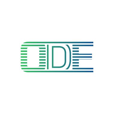 Modern ODE Logo Tasarımı. İş Kimliği için ODE Minimalist, Profesyonel ve Çok Yönlü Markalaştırma Simgesi