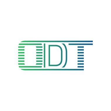 Modern ODT Logo Tasarımı. İş Kimliği için ODT Minimalist, Profesyonel ve Çok Yönlü Markalaştırma Simgesi