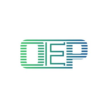 Modern OEP Logo Tasarımı. İşletme Kimliği İçin Minimalist, Profesyonel ve Çok Yönlü Markalaştırma Simgesi