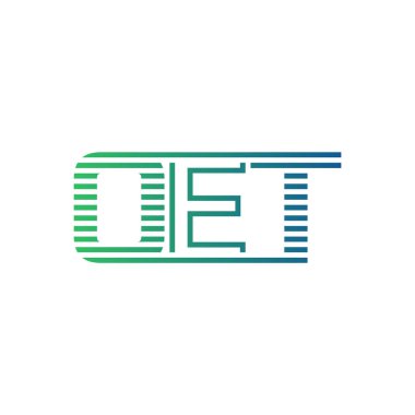 Modern OET Logo Tasarımı. İş Kimliği için OET Minimalist, Profesyonel ve Çok Yönlü Markalaştırma Simgesi