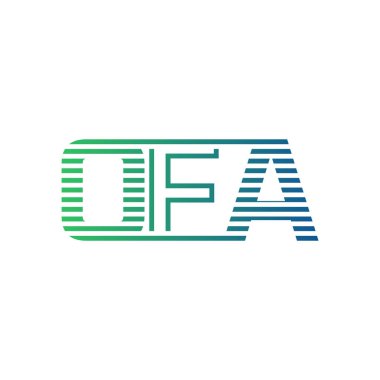Modern OFA Logo Tasarımı. İş Kimliği OFA Minimalist, Profesyonel ve Çok Yönlü Markalaştırma Simgesi