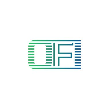 Modern OFI Logo Tasarımı. İş Kimliği için OFI Minimalist, Profesyonel ve Çok Yönlü Markalaştırma Simgesi
