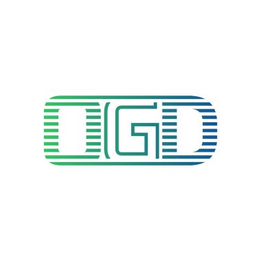 Modern OGD Logo Tasarımı. İş Kimliği için OGD Minimalist, Profesyonel ve Çok Yönlü Markalaştırma Simgesi