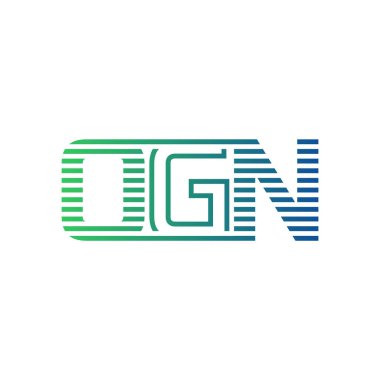 Modern OGN Logo Tasarımı. İş Kimliği için OGN Minimalist, Profesyonel ve Çok Yönlü Markalaştırma Simgesi
