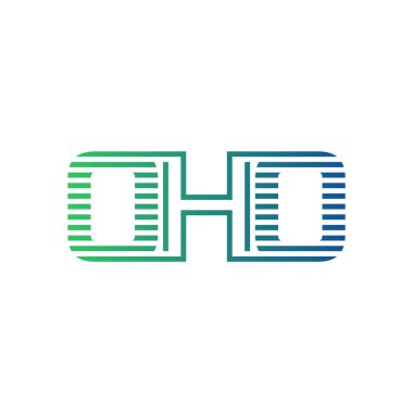 Modern OHO Logo Design. Letter OHO Minimalist, Professional, and Versatile Branding Icon for Business Identity clipart