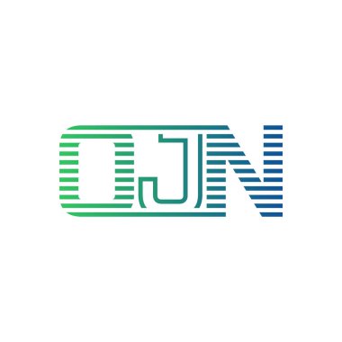 Modern OJN Logo Tasarımı. OJN Minimalist, Profesyonel ve Çok Yönlü İşletme Kimliği Simgesi