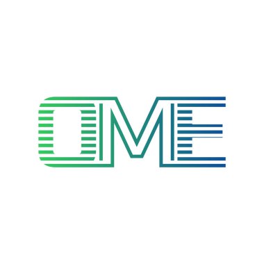 Modern OME Logo Tasarımı. OME Minimalist, Profesyonel ve İş Kimliği için Çok Yönlü Markalaştırma Simgesi
