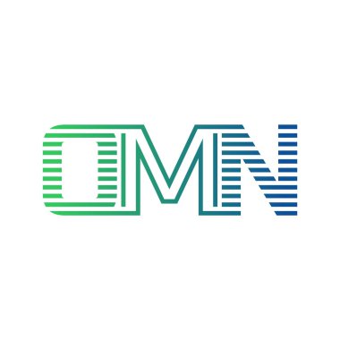 Modern OMN Logo Tasarımı. İş Kimliği OMN Minimalist, Profesyonel ve Çok Yönlü Markalaştırma Simgesi