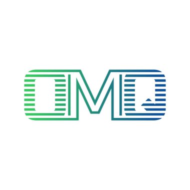 Modern OMQ Logo Tasarımı. İş Kimliği OMQ Minimalist, Profesyonel ve Çok Yönlü Markalaştırma Simgesi