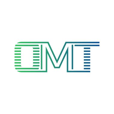 Modern OMT Logo Tasarımı. İş Kimliği için OMT Minimalist, Profesyonel ve Çok Yönlü Markalaştırma Simgesi