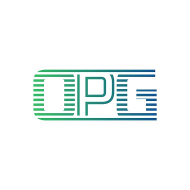Modern OPG Logo Tasarımı. OPG Minimalist, Profesyonel ve İş Kimliği için Çok Yönlü Markalaştırma Simgesi