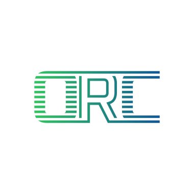 Modern ORC Logo Tasarımı. ORC Minimalist, Profesyonel ve İş Kimliği için Çok Yönlü Markalaştırma Simgesi