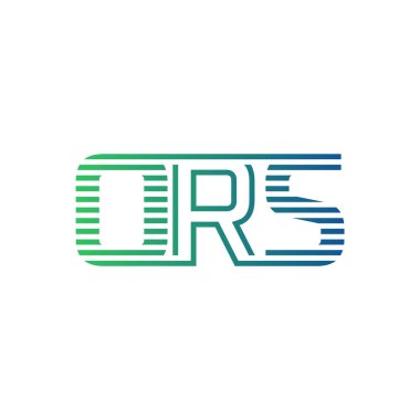 Modern Ameliyathane Logosu Tasarımı. ORS Minimalist, Profesyonel ve İş Kimliği için Çok Yönlü Markalaştırma Simgesi
