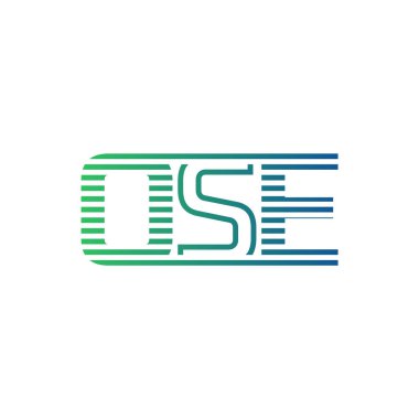 Modern OSE Logo Tasarımı. İş Kimliği için OSE Minimalist, Profesyonel ve Çok Yönlü Markalaştırma Simgesi