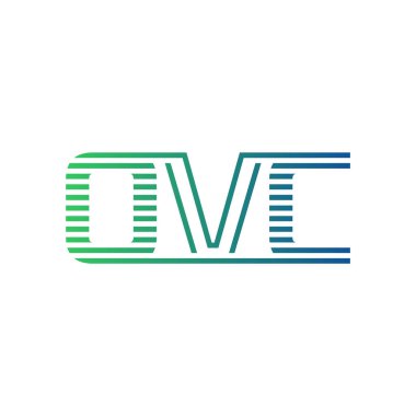 Modern OVC Logo Tasarımı. İş Kimliği için OVC Minimalist, Profesyonel ve Çok Yönlü Markalaştırma Simgesi