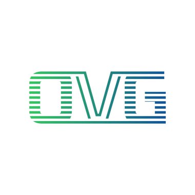 Modern OVG Logo Tasarımı. İş Kimliği için OVG Minimalist, Profesyonel ve Çok Yönlü Markalaştırma Simgesi